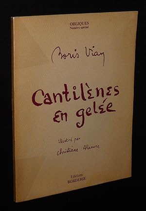 Image du vendeur pour Cantilnes en gele (numro spcial de Obliques) mis en vente par Abraxas-libris