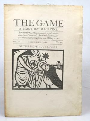 Seller image for The Game. A Monthly Magazine. Vol. IV, No. 10. October 1921 for sale by Bow Windows Bookshop (ABA, ILAB)