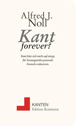 Seller image for Kant forever? for sale by BuchWeltWeit Ludwig Meier e.K.