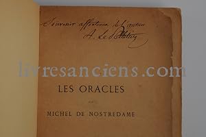 Les oracles de Michel de Nostredame