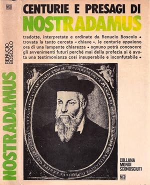 Bild des Verkufers fr Centurie e presagi di Nostradamus zum Verkauf von Biblioteca di Babele