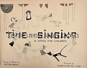 Bild des Verkufers fr Time for singing : twenty songs for children zum Verkauf von Eric Zink Livres anciens