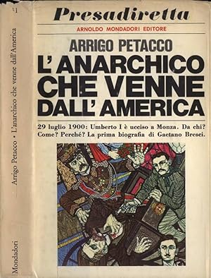 Immagine del venditore per L' anarchico che venne dall' America venduto da Biblioteca di Babele