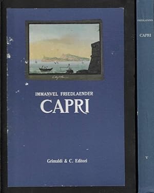 Bild des Verkufers fr Capri zum Verkauf von Biblioteca di Babele