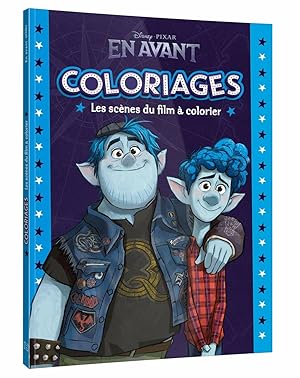 EN AVANT - Box-office coloriages - Disney Pixar: Les scènes du film à colorier