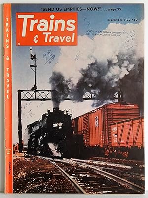 Imagen del vendedor de Trains & Travel September 1953 Volume 13 Number 11 a la venta por Argyl Houser, Bookseller