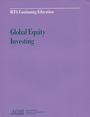 Seller image for Title: Global equity investing The proceedings of the AIM for sale by WeBuyBooks