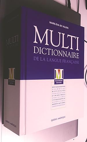Multi dictionnaire des difficultés de la langue française, quatrième édition