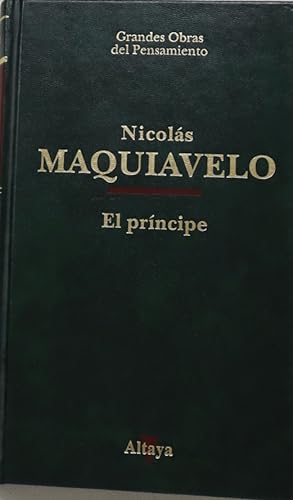 Imagen del vendedor de El príncipe a la venta por Librería Alonso Quijano