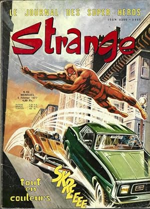 Immagine del venditore per Strange n 86 avec rare Poster " La Plante des Singes ". venduto da Librairie Victor Sevilla
