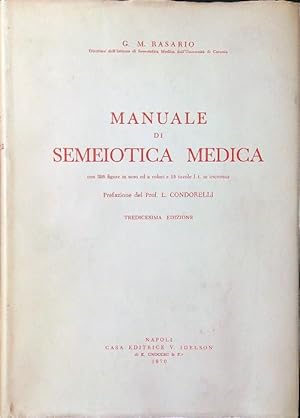 Seller image for Manuale di semeiotica medica for sale by Miliardi di Parole
