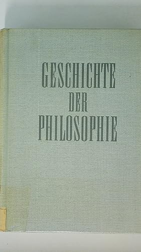 GESCHICHTE DER PHILOSOPHIE BD. 5.