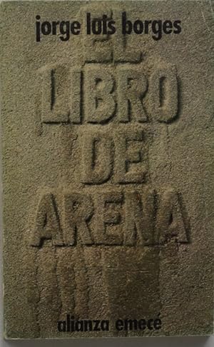 Imagen del vendedor de El Libro de arena a la venta por Librería Alonso Quijano