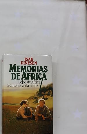 Imagen del vendedor de Memorias de frica a la venta por Librera Alonso Quijano