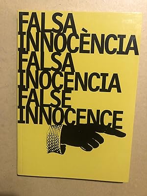 Imagen del vendedor de Falsa Innocncia= Falsa Inocencia= False Innoncence (Catalan/Spanish/English) a la venta por castlebooksbcn