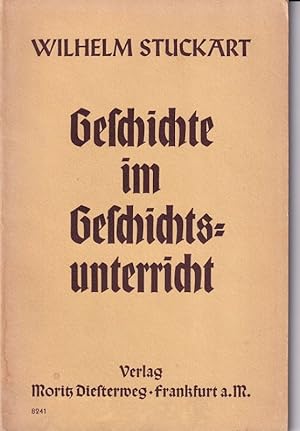 Seller image for Geschichte im Geschichtsunterricht for sale by Clivia Mueller