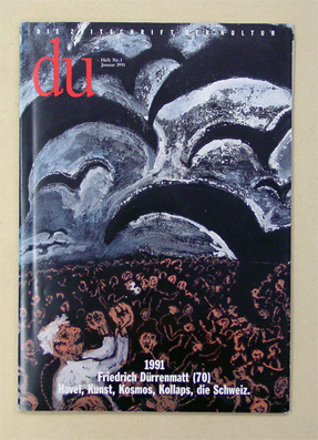 Bild des Verkufers fr Friedrich Drrenmatt (70) 1991. Havel, Kunst, Kosmos, Kollaps, die Schweiz. zum Verkauf von antiquariat peter petrej - Bibliopolium AG