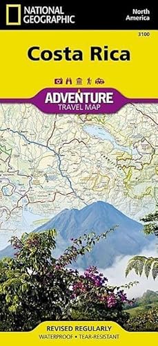 Imagen del vendedor de Costa Rica Map a la venta por AHA-BUCH GmbH