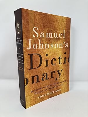 Seller image for SAMUEL JOHNSON'S DICTIONARY for sale by Southampton Books