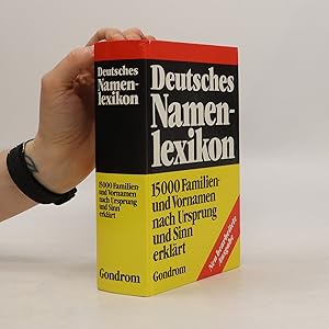 Seller image for Deutsches Namenlexikon for sale by Bookbot