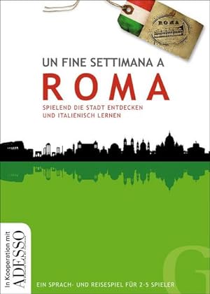 Bild des Verkufers fr Un fine settimana a Roma : Spielend die Stadt entdecken und Italienisch lernen / Sprach- und Reisespiel zum Verkauf von AHA-BUCH GmbH
