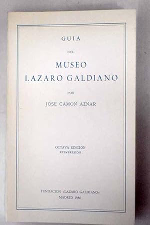 Bild des Verkufers fr Gua del Museo Lzaro Galdiano zum Verkauf von Alcan Libros