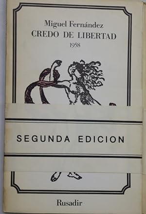 Bild des Verkufers fr Credo de Libertad 1958 zum Verkauf von Librera Alonso Quijano