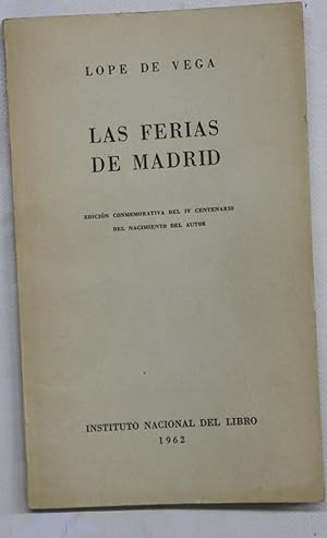 Seller image for Las Ferias de Madrid for sale by Librera Alonso Quijano