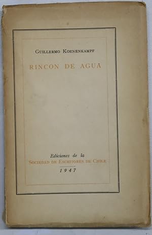 Imagen del vendedor de Rincon de agua a la venta por Librera Alonso Quijano