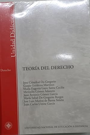 Bild des Verkufers fr Teora del derecho zum Verkauf von Librera Alonso Quijano