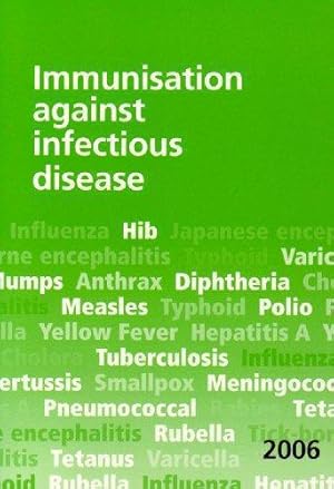 Imagen del vendedor de Immunisation against infectious diseases a la venta por WeBuyBooks