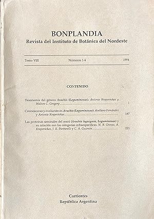 Taxonomy of the genus Arachis (Leguminosae) and two other papers on Arachis