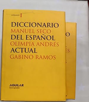 Seller image for Diccionario del espaol actual for sale by Librera Alonso Quijano