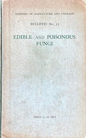 Bild des Verkufers fr Edible and poisonous fungi zum Verkauf von Acanthophyllum Books