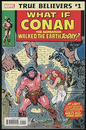 Image du vendeur pour True Believers 1 What If Conan the Barbarian Walked the Earth Today Comic Reprint mis en vente par CollectibleEntertainment