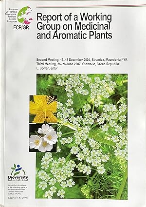 Report of a working group on medicinal and aromatic plants