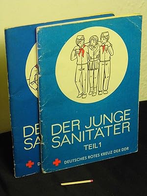 Der junge Sanitäter - Lehrbuch für die Ausbildung von Jungen Sanitätern Teil 1 + 2 (2 Hefte) -