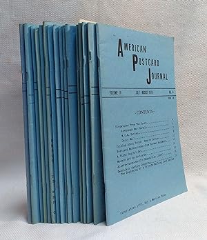 American Postcard Journal, Issues 2 - 18 (Vol. I:2 - Vol. IV:4) [Lot of 16 consecutive issues, 19...