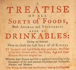 Treatise of all Sorts of Foods, A.