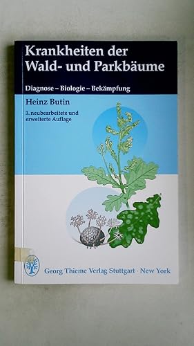 KRANKHEITEN DER WALD- UND PARKBÄUME. Diagnose, Biologie, Bekämpfung ; 2 Sporentafeln