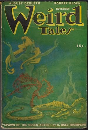 Seller image for WEIRD TALES: November, Nov. 1946 for sale by Books from the Crypt