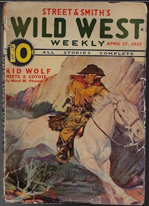 Bild des Verkufers fr WILD WEST Weekly: April, Apr. 17, 1937 zum Verkauf von Books from the Crypt