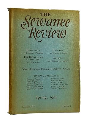 Bild des Verkufers fr THE SEWANEE REVIEW VOLUME LXXII NUMBER 2 SPRING 1964 zum Verkauf von Rare Book Cellar