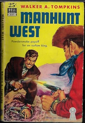 Immagine del venditore per MANHUNT WEST venduto da Books from the Crypt