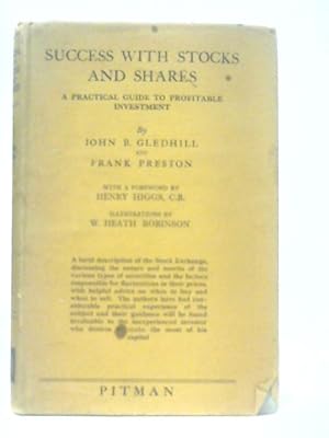 Bild des Verkufers fr Success with Stocks and Shares zum Verkauf von World of Rare Books