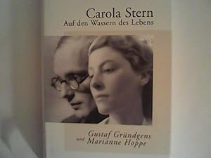 Bild des Verkufers fr Auf den Wassern des Lebens: Gustaf Grndgens und Marianne Hoppe zum Verkauf von ANTIQUARIAT FRDEBUCH Inh.Michael Simon