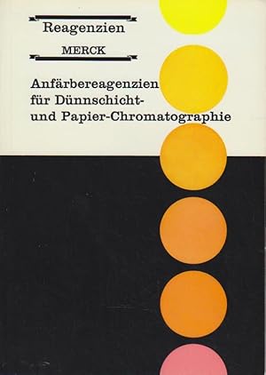 Seller image for Anfrbereagenzien fr Dnnschicht- und Papier-Chromatographie. E. Merck, Darmstadt for sale by Bcher bei den 7 Bergen