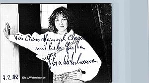 Image du vendeur pour Original Autogramm Gila von Weitershausen /// Autograph signiert signed signee mis en vente par Antiquariat im Kaiserviertel | Wimbauer Buchversand