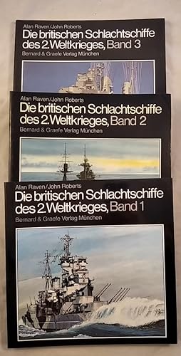 Die britischen Schlachtschiffe des 2. Weltkrieges [3 Bände, komplett].