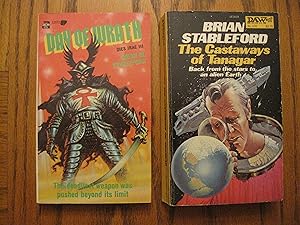 Bild des Verkufers fr Brian M. Stableford Economical Reading Lot - 2 Paperback Book Lot (See Picture for Titles) zum Verkauf von Clarkean Books